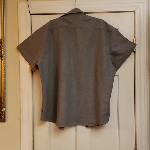 English Laundry Short Sleeve Gray Shirt Size XL - Picture 2 of 8